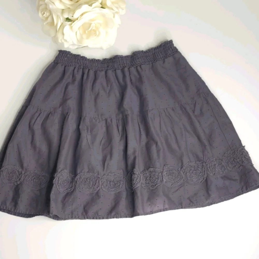 Rhapsody Skirt Gray Medium